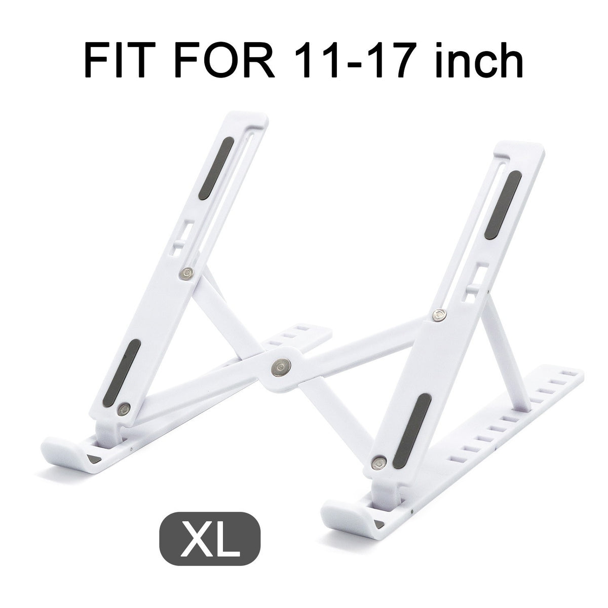 Adjustable Laptop Stand Portable Laptop Riser 10-17" Laptop Holder for Desk UK