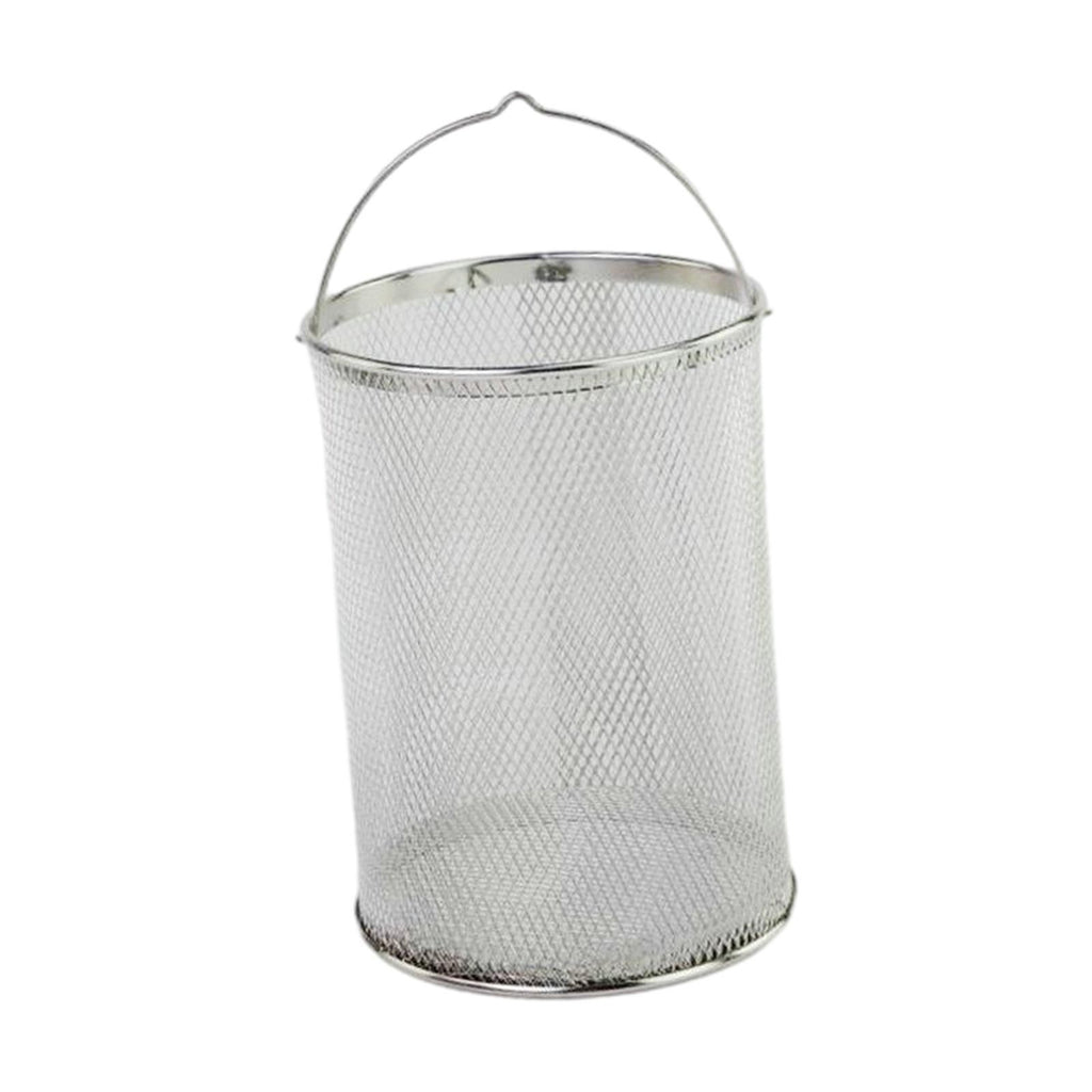 Stainless Steel Fry Basket Kitchen Pasta Strainer Round Mesh Vegetable Fruit