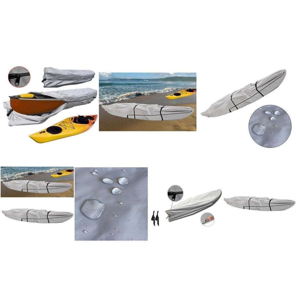 Heavy Duty Kayak Storage Cover with Waterproof ZIP and UV Resistant Material