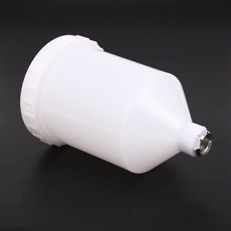 600ML Gravity Paint Spray Gun Cup Pot Replacement For Devilbiss Pro Pri FLG