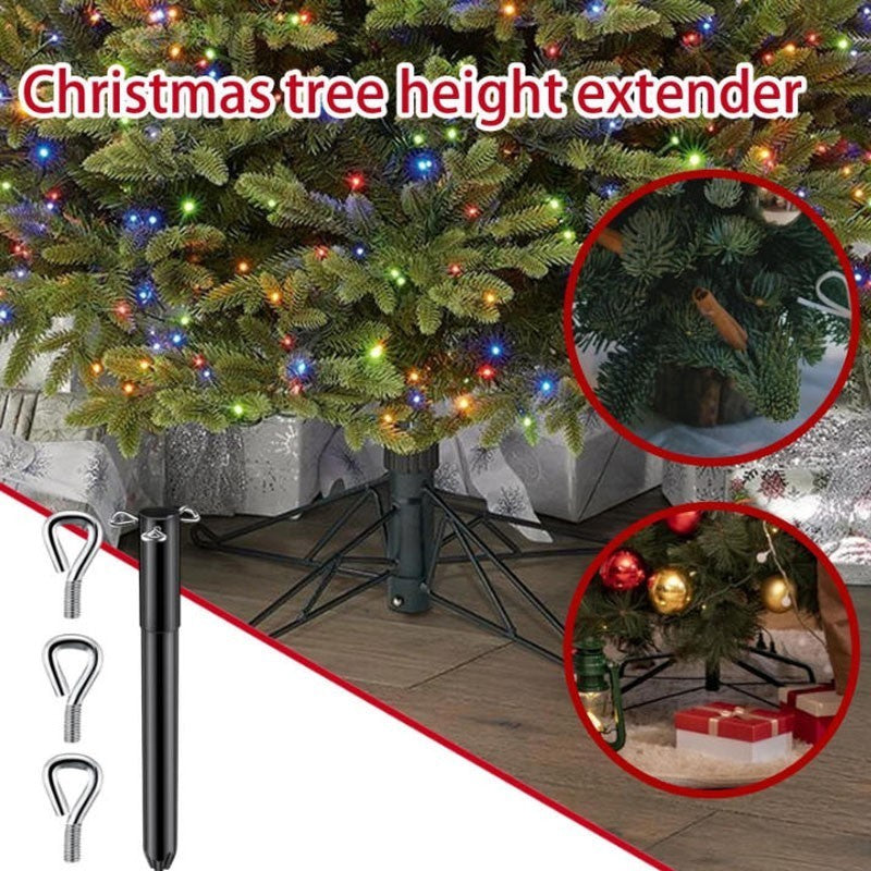 Christmas Tree Height Extender Artificial Tree Riser for 0.5-1.25 Inch Tree Pole