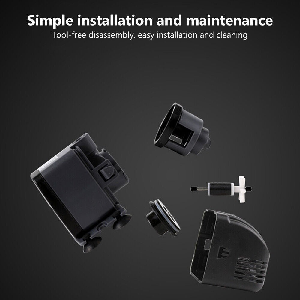 Water Pump Submersible Fountain Garden Pond Aquarium Fish Tank Feature