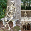 90cm Halloween Poseable Skeleton Full Life Size Human Skeleton Decoration