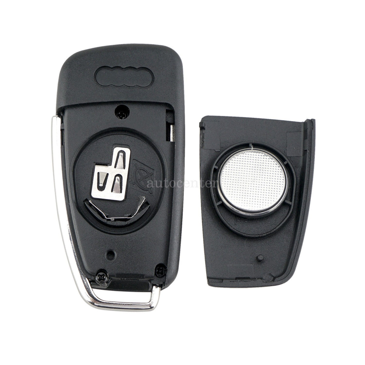434MHz 3 Button Remote Flip Key Car Fob For AUDI A3 A4 TT ID48 Chip 8P0837220D
