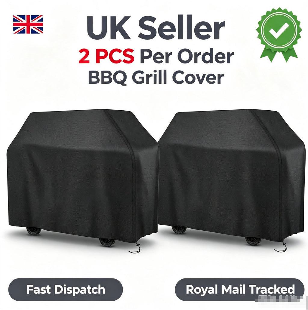 2X BBQ Cover Waterproof Barbecue Gas Smoker Grill Patio Garden Outdoor
