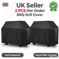 2X BBQ Cover Waterproof Barbecue Gas Smoker Grill Patio Garden Outdoor