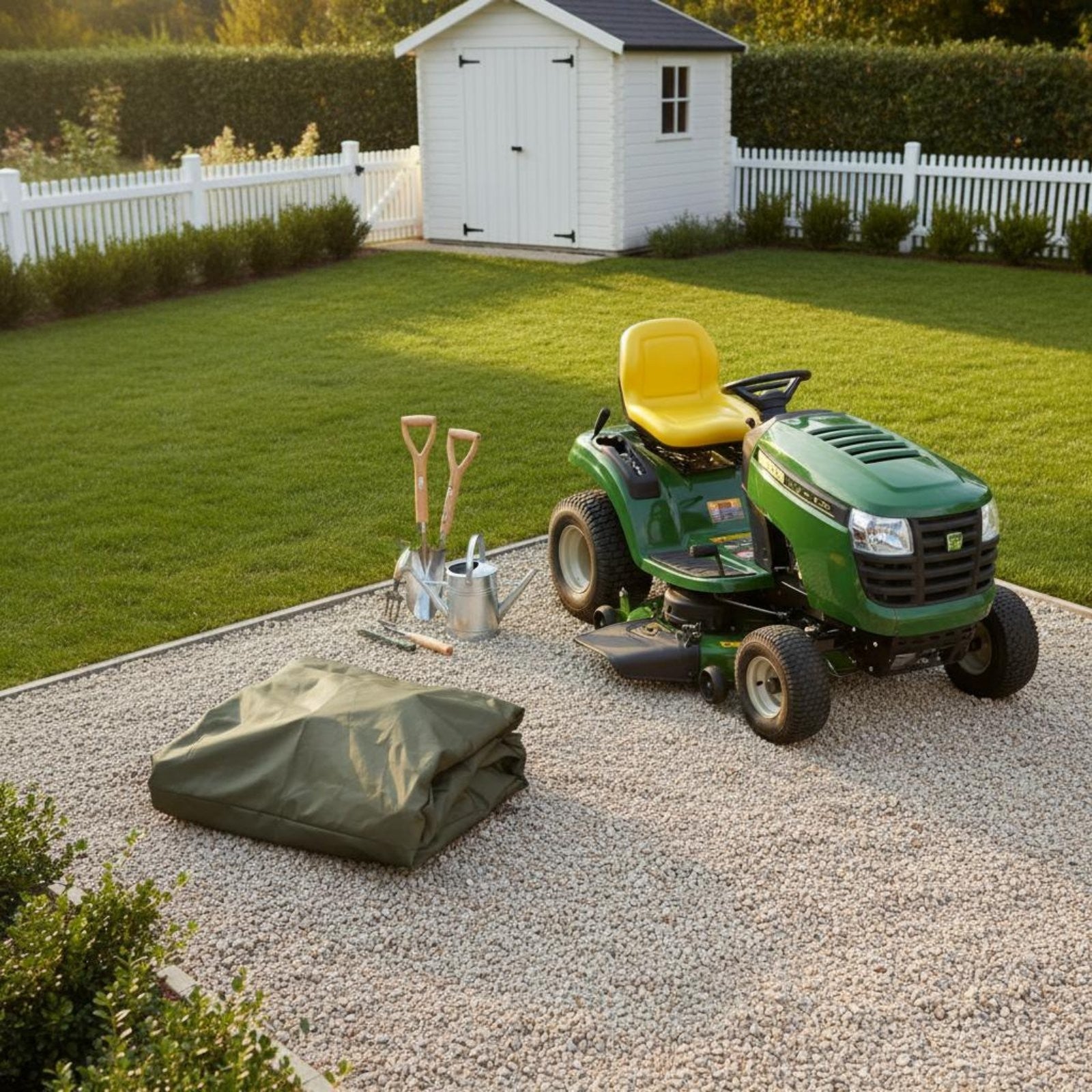 Heavy Duty Waterproof Cover for Lawn Tractor Riding Mower Garden Protection