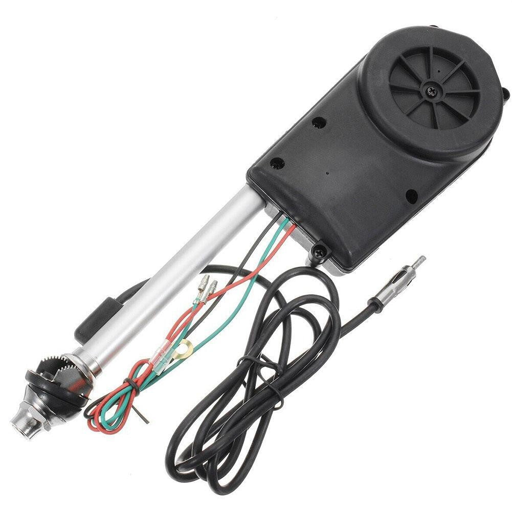 12V Electric Automatic Car Aerial Mast AM FM Radio Power Antenna Replacement