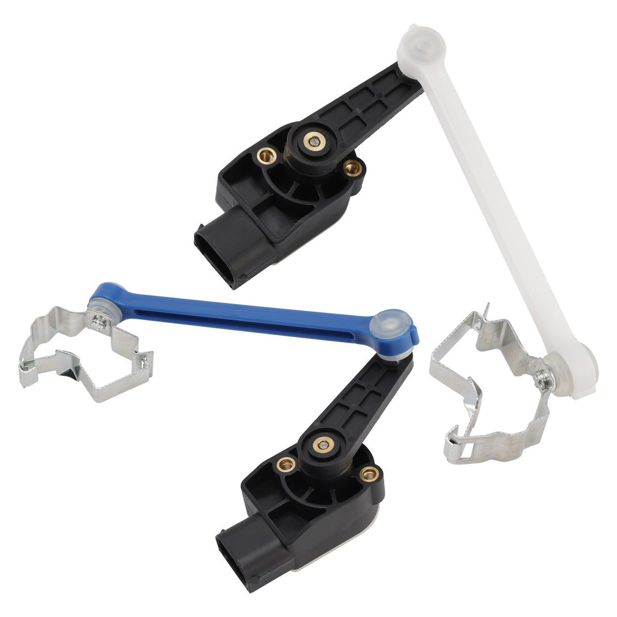 Pair Front Height Level Sensor For Audi A6 C5 Allroad Quattro 2000-2005 ZR