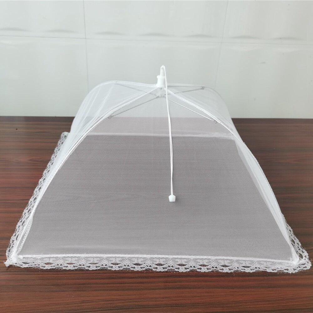 Mesh Fly Wasp Pop-Up Net Collapsible Food Cover Umbrella Protector Party BBQ