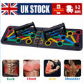 14 in 1 Foldable Push Up Board Fitness Gym Workout Train Muscle Exercise Press