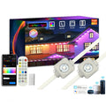 Permanent Outdoor Eaves Lights Smart RGBIC App Remote LED DIY Scene Modes lamp