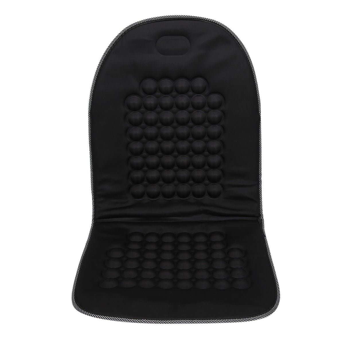 Soft Black Car Seat Cushion Covers 2Pcs Front Chair Comfort Protector Mats