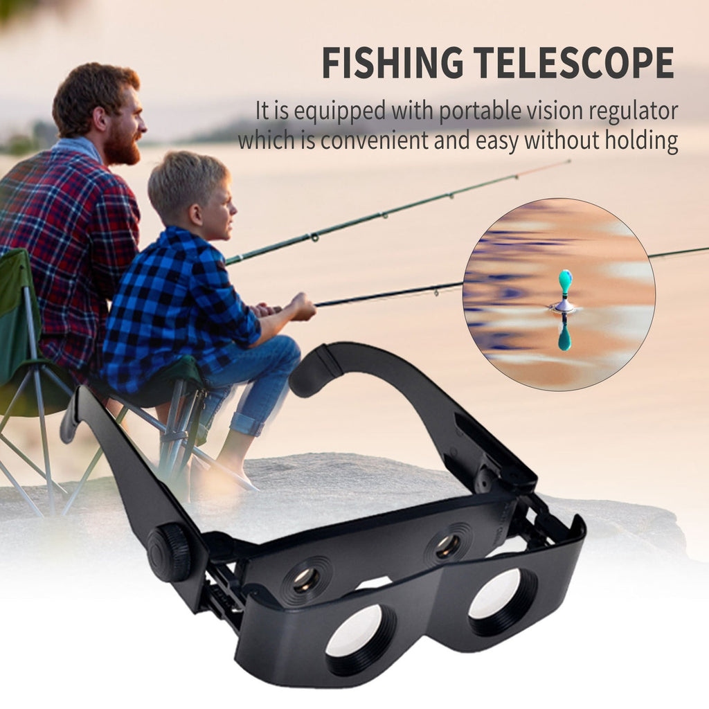 Portable Glasses Telescope Magnifier Binoculars For Fishing/Hiking Binoculars
