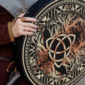 (Celtics)25cm Large Shaman Handmade ForMusic Hand For Adults Retro