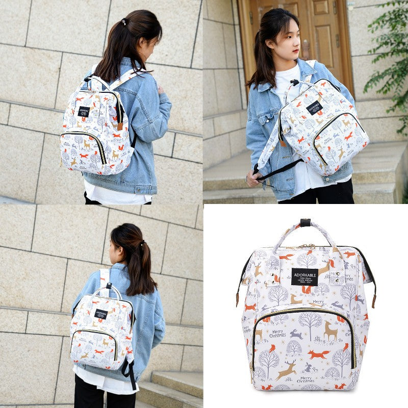 Hod Health & Home Cute Colourful Multifunctional Backpack Nappy Bag fabric,nylon