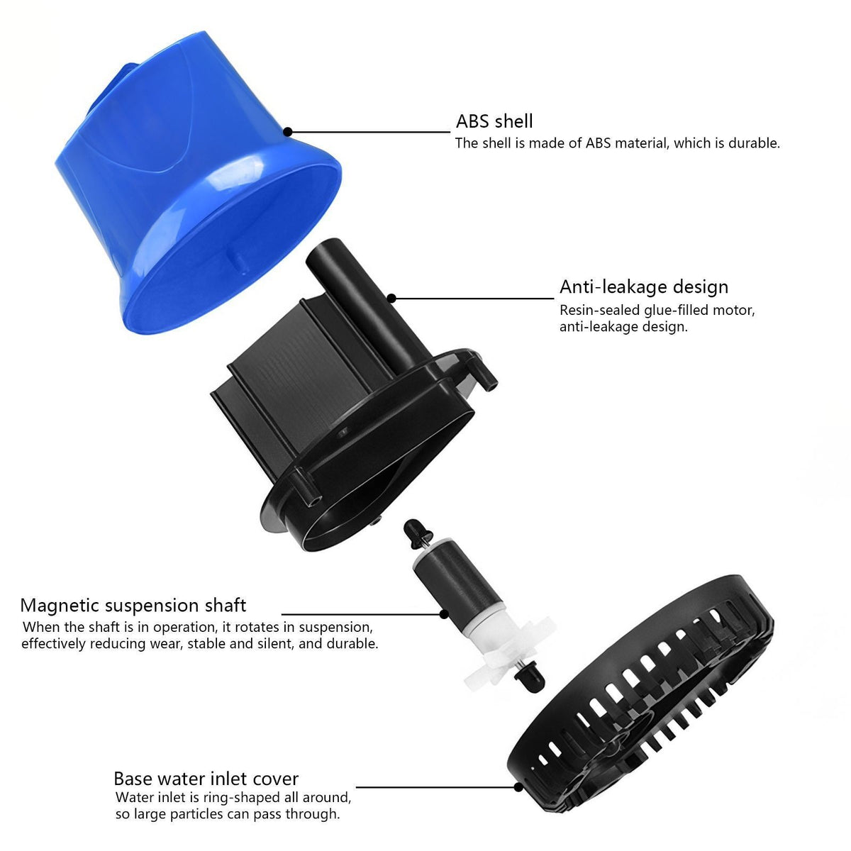 65W 220V Basement Submersible Pump Dirty Water Drainage Pump