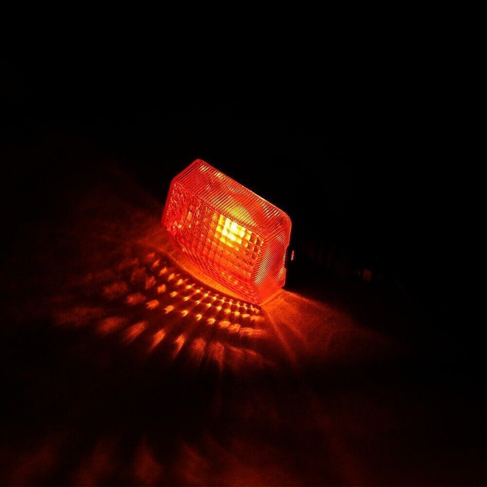 2Pcs Turn Signal Indicator Lights Fit HONDA CB125 CB250 CB500 Twin CB750