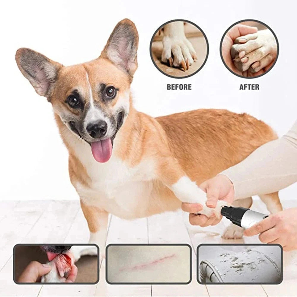Heusom Silent Groom Pro Silent Grind Silentgrind Pro Dog Nail Trimmer Smooth UK