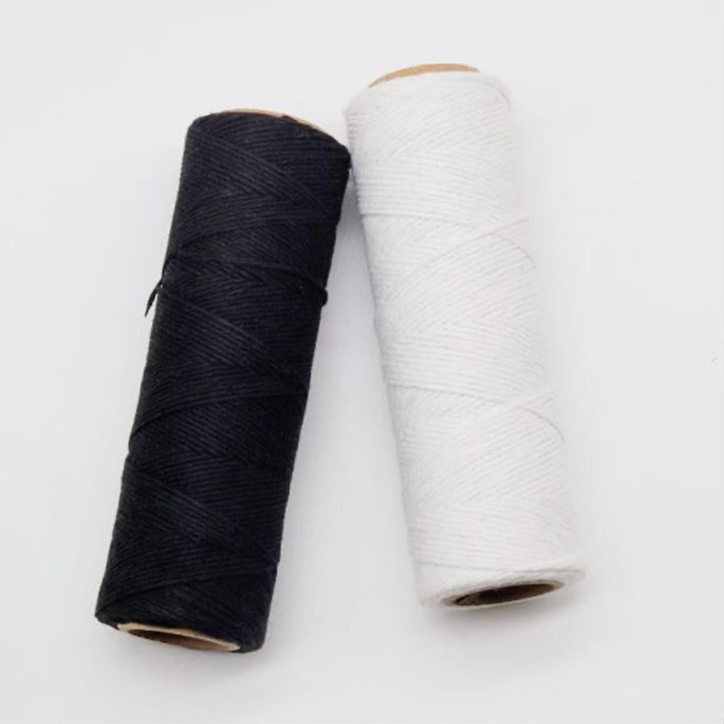 2x Cotton Weaving Loom Warp Thread 1mm Warp Yarn for Rug Tapestry
