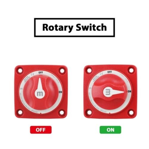 Blue Sea 6006 M-Series Battery Switch Single Circuit On/Off Marine Boat