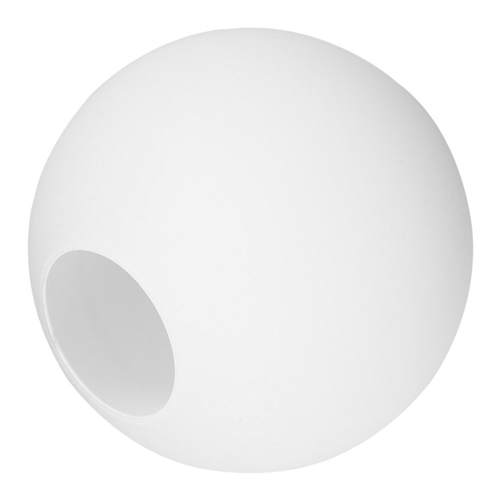 Frosted Globe Glass Lampshade For Light White Round Ball Replacement Shade For