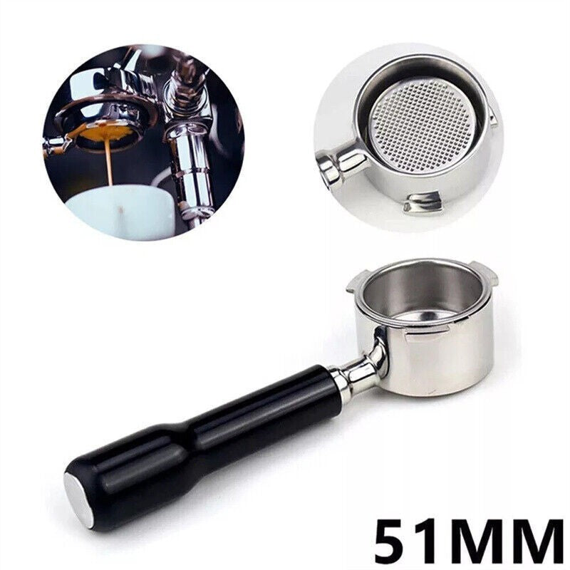 Coffee Bottomless Portafilter For Delonghi EC680/EC685 Filter 51MM Filter Basket