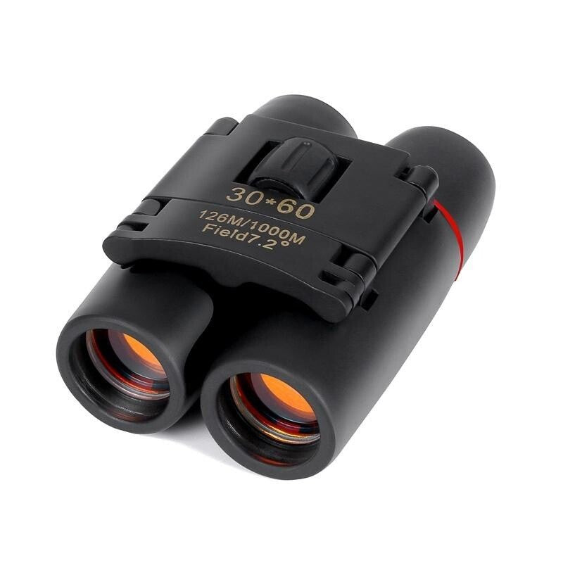 Portable 30x60 Mini Binoculars Day And Night Compact Vision Outdoor Telescopes
