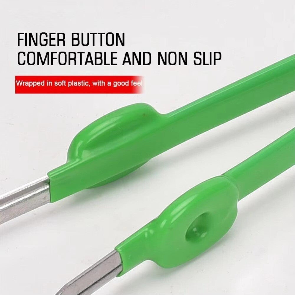 Stainless Steel Garden Weeding Tweezers Weed Puller Clip Gardening Tool
