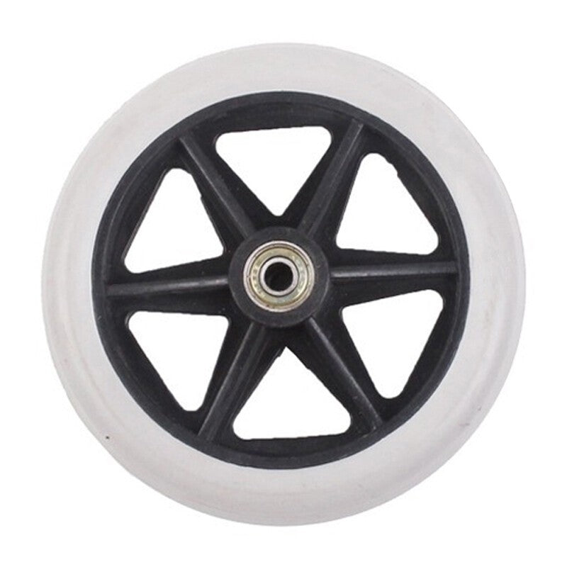 17CM Heavy Duty Wheelchair Replacement-Front Wheel Solid Tire Wheel 2PCS UK