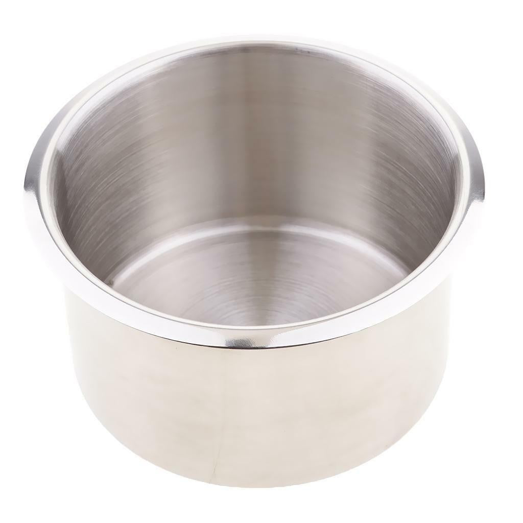 90mm Stainless Steel Recessed Cup Drink Holder, for Marine Boat .