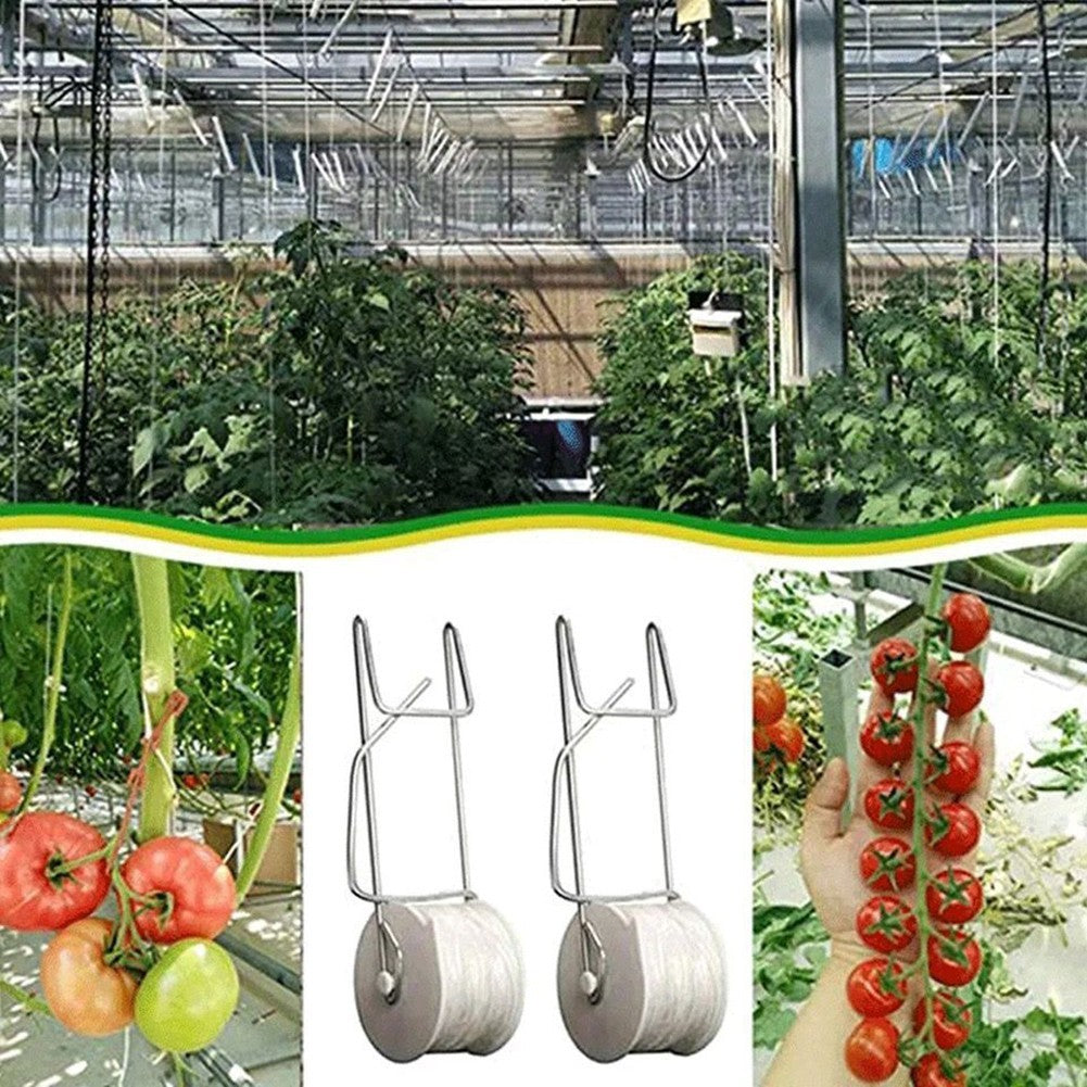 Metal Tomato Roller Hook for Multi Purpose Climbing Plant Support 1/6/10