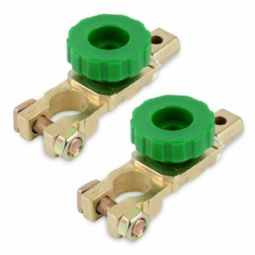 2x Car Battery Switch Isolator Terminal 12V 24V Quick Cut-off Disconnect Master