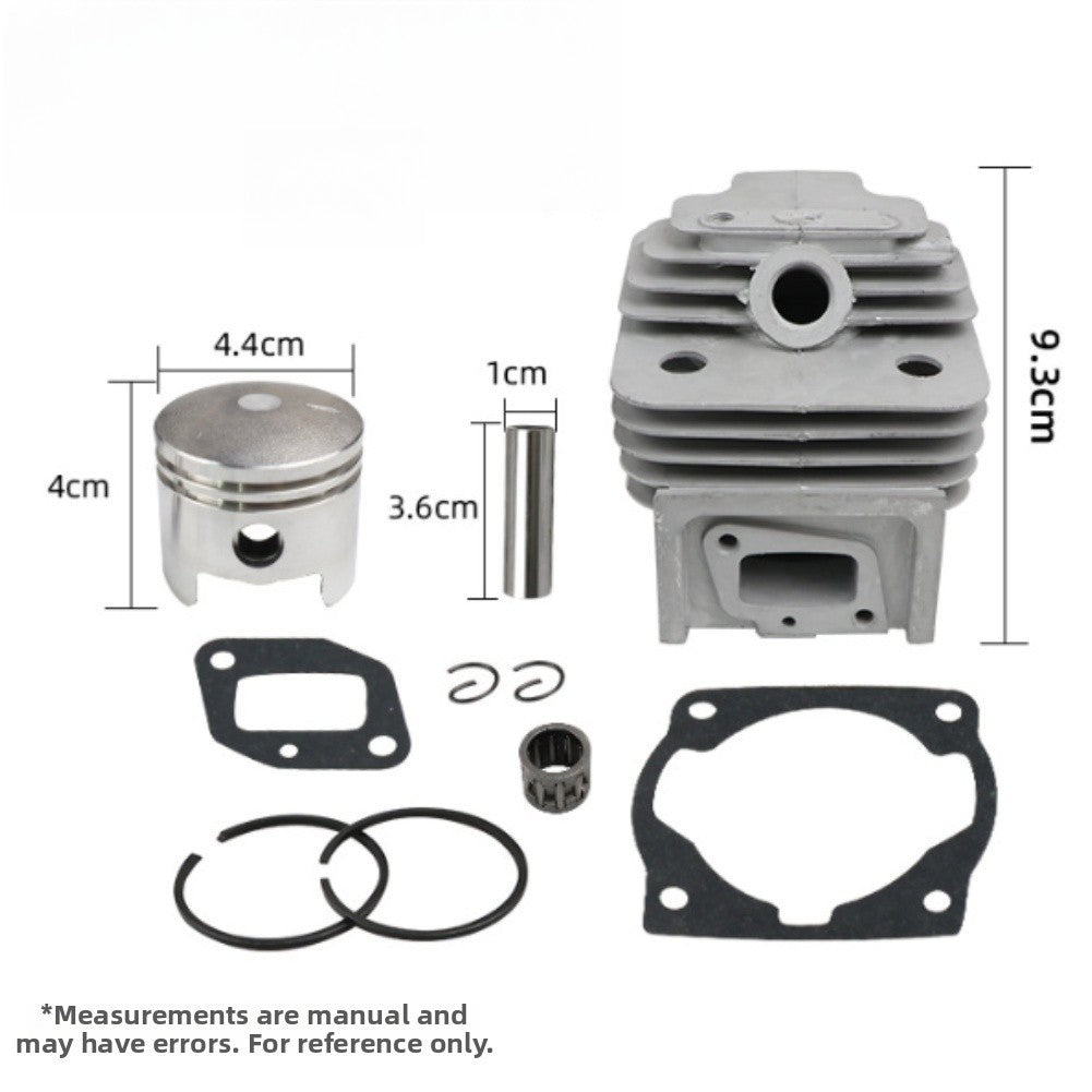 Cylinder and Piston Set with Rings Pins for 52CC 44-5 Motor Brush Cutter.*