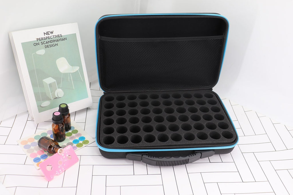 EVA Essential Oils Carrying Case Travel Holder for 60 Bottles 15ml Oil