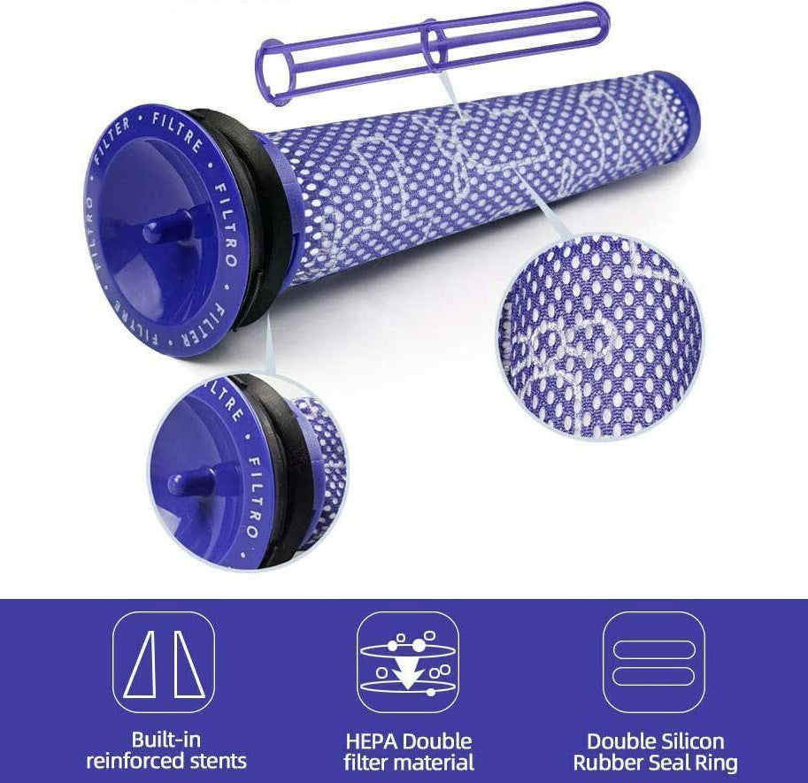 3/6 Pack For Dyson V6 V7 V8 DC58 DC59 Washable Pre Motor Filter Animal Vacuum UK
