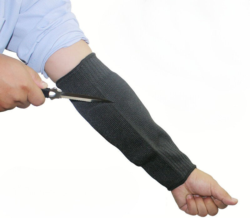 Tacical Steel Wire Anti-cut Arm Anti-stab Wrist Guard Gloves Protective Gear