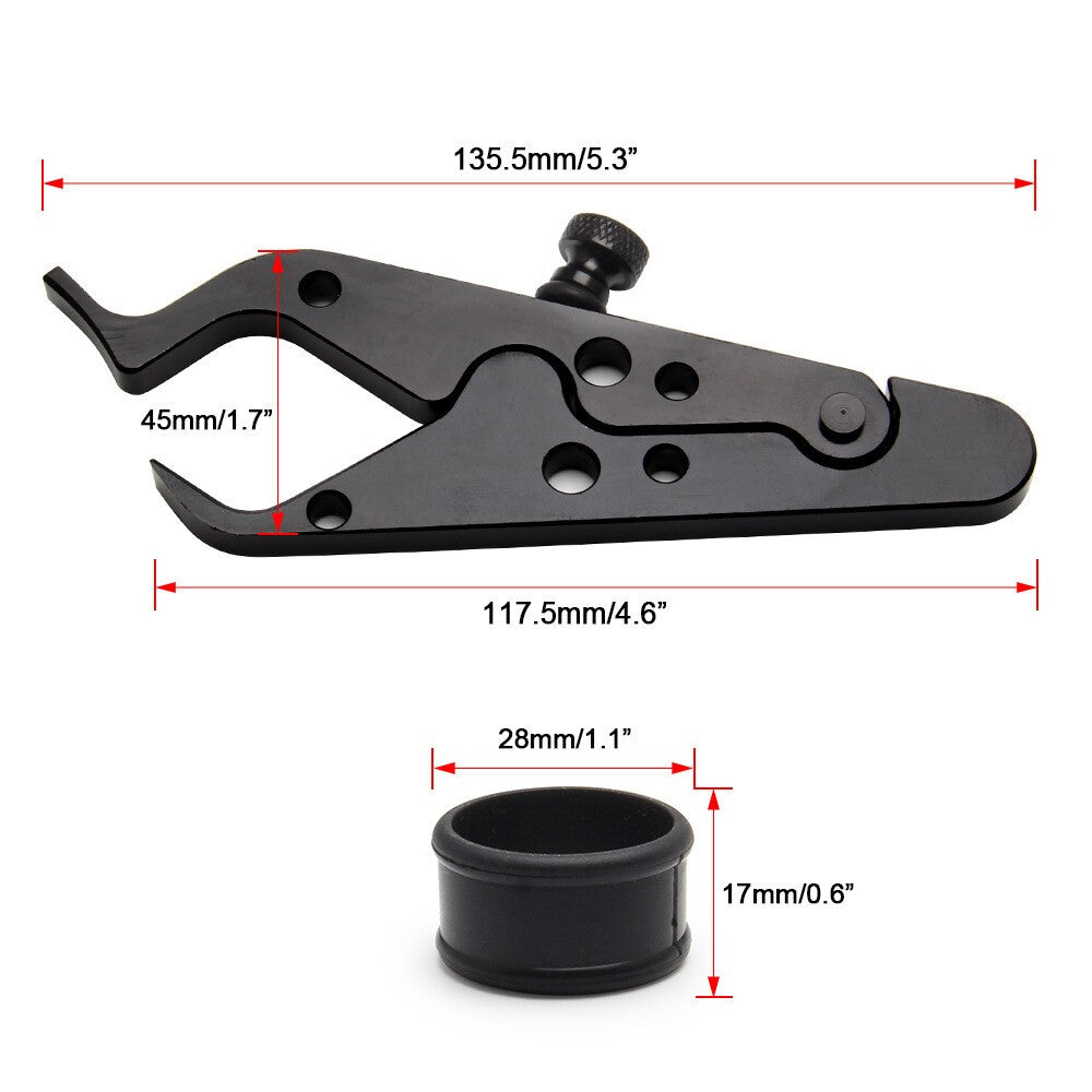 Universal Throttle Lock Cruise Control Aluminum Fit For Motorcycle Cruiser Bike