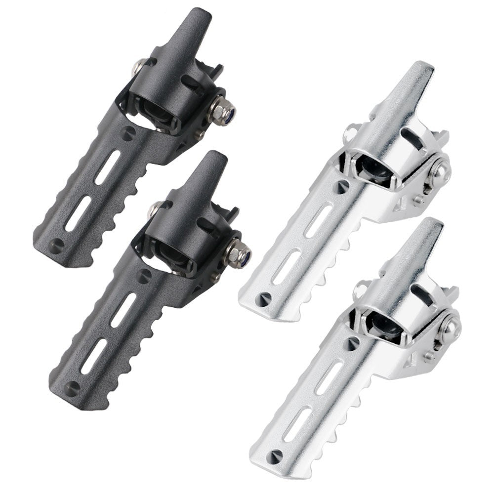 25mm Highway Foot Pegs Rest Folding Footrests Crash Bars Mount For BMW R1200GS