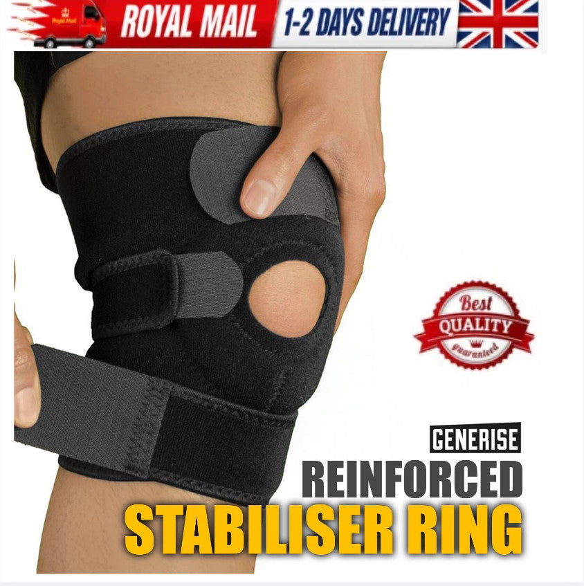 Knee Brace NHS Use Support Neoprene Patella Stabilising Adjustable Belt Strap@