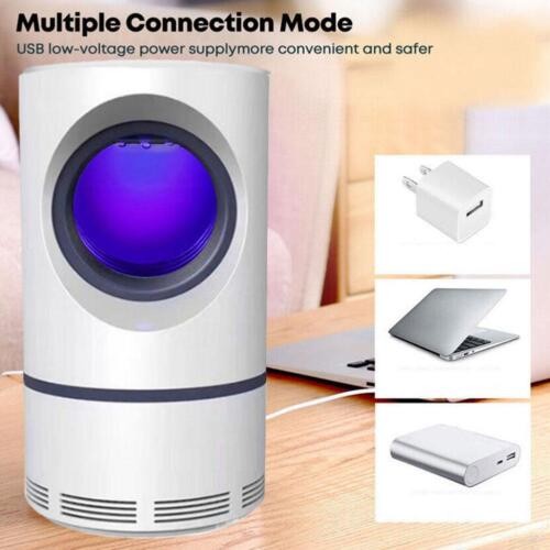 2026 New Electric Fly Killer USB LED Mosquito Bug Trap Lamp Indoor Pest Control