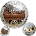 The Last Supper Christian Commemorative Challenge Coin, Christian Faith Gift