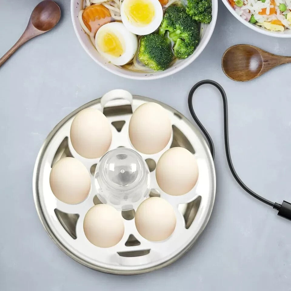 Egg Boiler Cooker Poacher Steamer Electric Boiled Eggs Omelette Maker UK plug