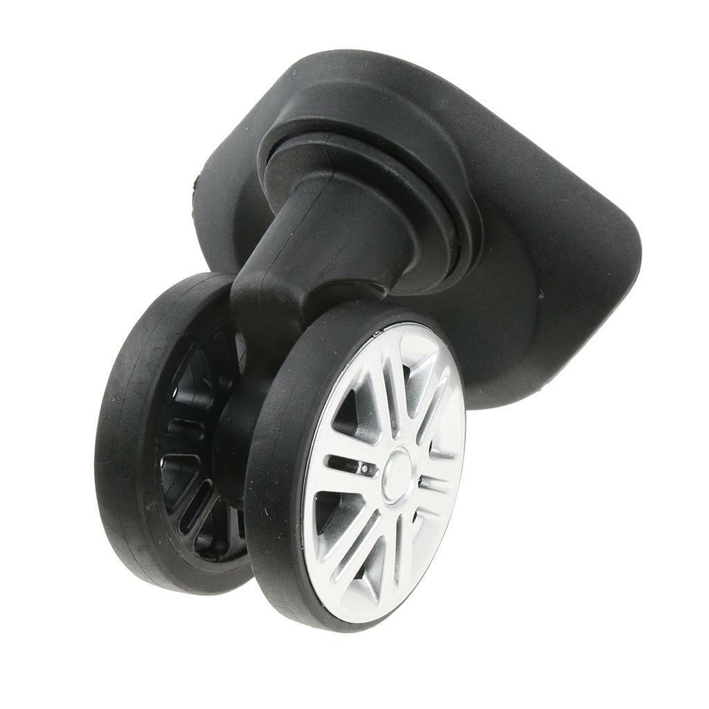 4Pcs Universal Luggage Wheels Replacement 360° Swivel Casters Travel Suitcase