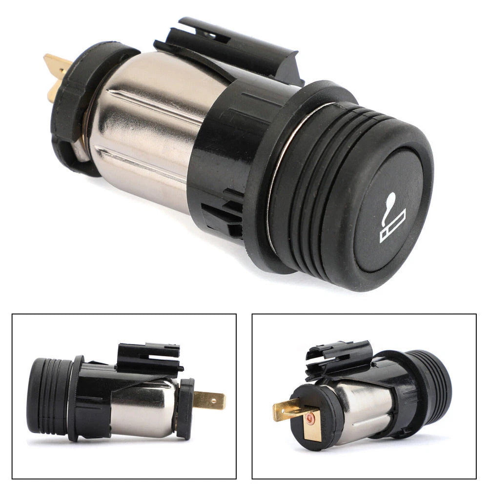12V Cigarette Lighter Plug + Socket For Ford Focus Fiesta Transit 98AG15K047AD