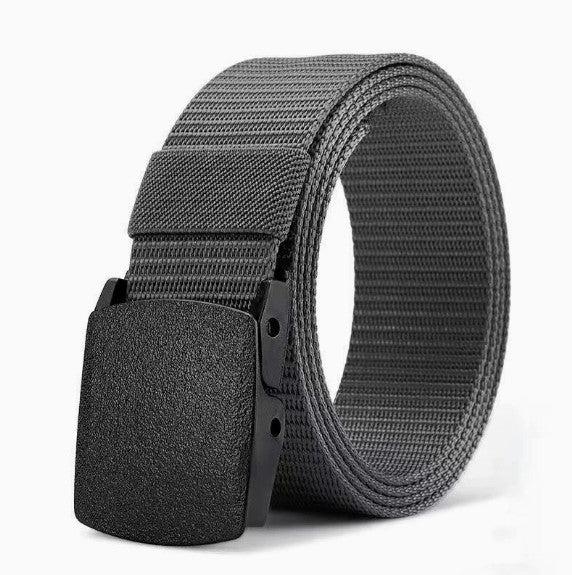 Quick Release Work Belt Tactical Men Army Webbing Nylon Military Waistbelt UK