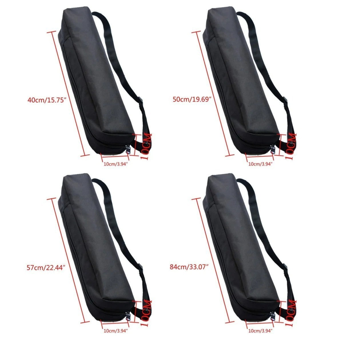 Tripod Bag 50-110cm For Studio Light Stand Travel Shockproof Padded Carry Case