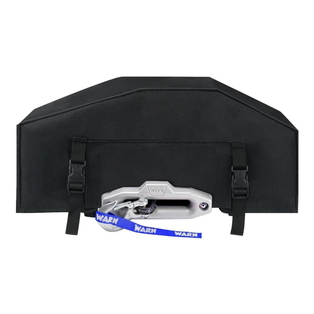 Car Winch Cover Black Waterproof Anti-dust Soft Winch Cover for Driver Recovery