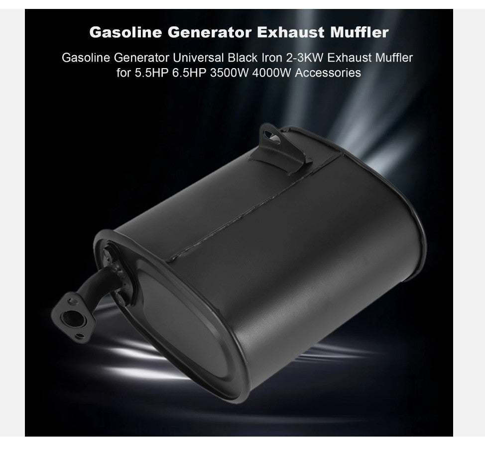 Gasoline Generator Universal  2-3KW Exhaust Muffler for 5.5HP 67378