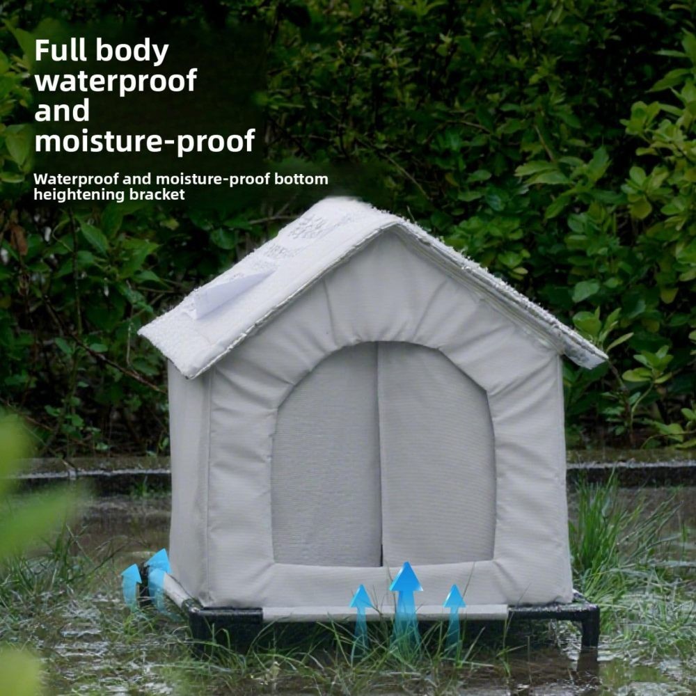 Outdoor Portable Pet Cat Folding House Waterproof Universal Hideaway Shelter UK